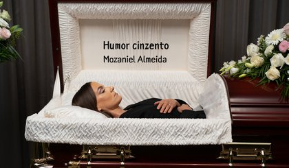 Humor cinzento (Foto: Gerado por IA)