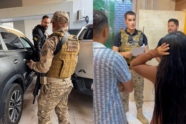 Influenciadores que divulgavam plataformas de jogos são presos em ação policial