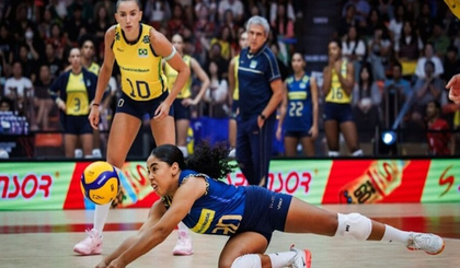 Não foi desta vez que acabou a invencibilidade de Paola Egonu, Andropova e companhia. (Foto: Divulgação, FIVB) Não foi desta vez que acabou a invencibilidade de Paola Egonu, Andropova e companhia. (Foto: Divulgação, FIVB)