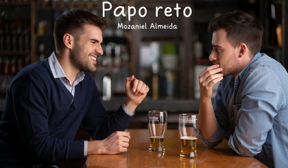Papo reto (Foto: Gerado por IA)