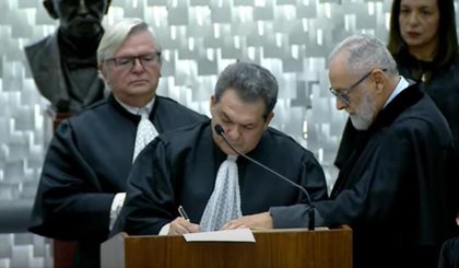 Piauiense Carlos Brandão assume como ministro no STJ. (Foto: Reprodução) Piauiense Carlos Brandão assume como ministro no STJ. (Foto: Reprodução)