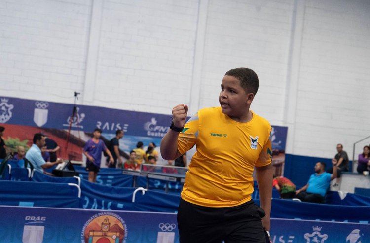 Piauiense Israel Júnior brilha e ajuda Brasil a conquistar prata inédita no Pan sub-13.