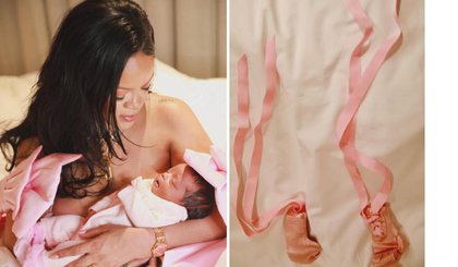 Rihanna anuncia nascimento da filha, Rocki Irish Mayers (Foto: Reprodução) Rihanna anuncia nascimento da filha, Rocki Irish Mayers (Foto: Reprodução)