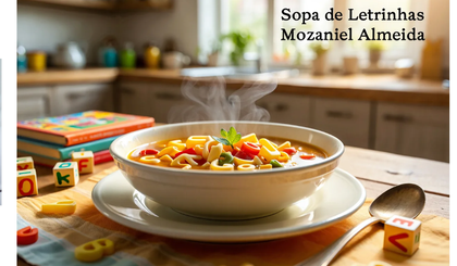 Sopa de letrinhas (Foto: Gerado por IA)