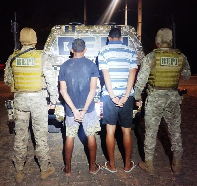 Suspeitos de atuar como ‘disciplina’ do Bonde dos 40 são presos com arma artesanal em Teresina