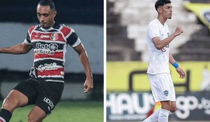 Tradição contra novidade: Santa Cruz e Barra iniciam duelo pela taça da Série D (Foto: EVELYN VICTÓRIA - SANTA CRUZ FC / JOSÉ AUGUSTO - BARRA FC) Tradição contra novidade: Santa Cruz e Barra iniciam duelo pela taça da Série D (Foto: EVELYN VICTÓRIA - SANTA CRUZ FC / JOSÉ AUGUSTO - BARRA FC)
