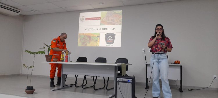 UFPI promove treinamento estratégico de combate a incêndios florestais.