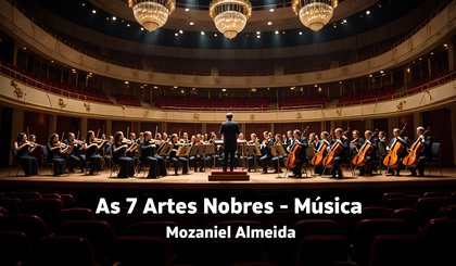 Ad 7 Artes Nobres - Música (Foto: Gerado por IA)
