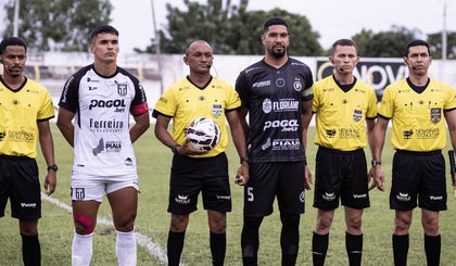 Arbitragem piauiense ganha novo patrocínio de uniformes. (Foto: Assessoria FFP) Arbitragem piauiense ganha novo patrocínio de uniformes. (Foto: Assessoria FFP)