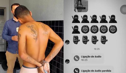 Homem acaba preso após ameaçar delegado pelo Instagram. (Foto: Reprodução/Polícia Civil) Homem acaba preso após ameaçar delegado pelo Instagram. (Foto: Reprodução/Polícia Civil)