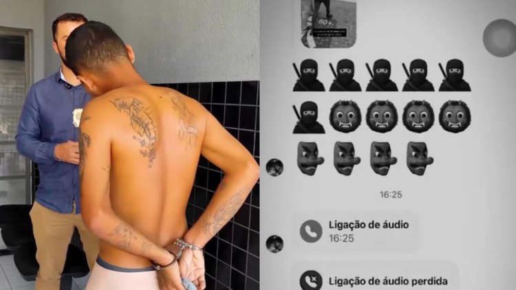 Homem acaba preso após ameaçar delegado pelo Instagram.