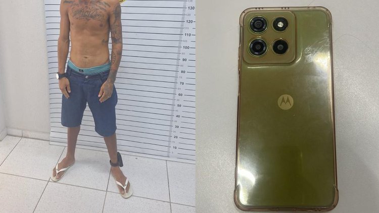 Homem é preso no PI por tentativa de suborno após flagra com celular roubado.