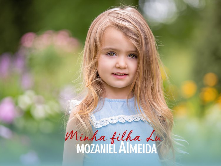 Minha filha Lu.