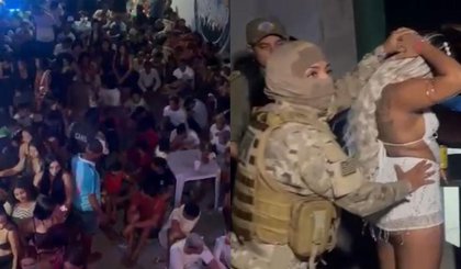 Polícia desmantela evento de reggae que tinha área para facções criminosas. (Foto: Divulgação/SSP-PI) Polícia desmantela evento de reggae que tinha área para facções criminosas. (Foto: Divulgação/SSP-PI)