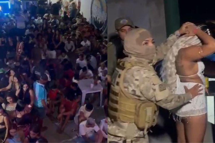 Polícia desmantela evento de reggae que tinha área para facções criminosas.