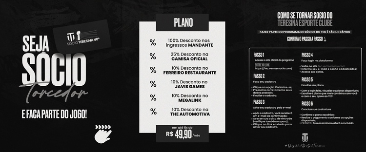 Programa de Sócios do Teresina Esporte Clube
