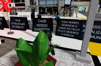 Protestos no Roblox reacendem debate sobre segurança infantil na internet (Foto: Reprodução) Protestos no Roblox reacendem debate sobre segurança infantil na internet (Foto: Reprodução)