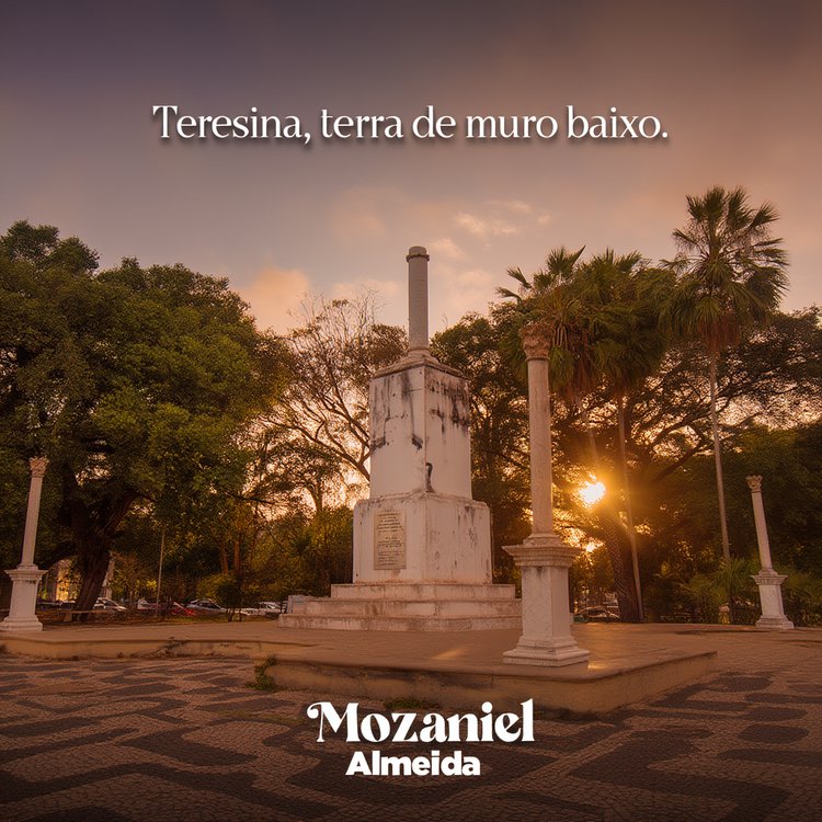 Teresina, terra de muro baixo.
