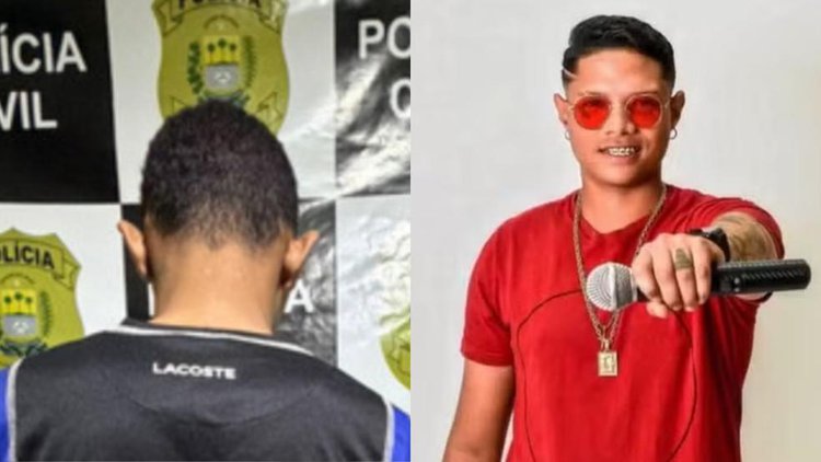 Adolescente confessa envolvimento na morte do cantor Vicente Barão.