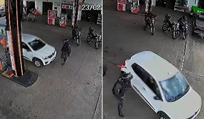 Após perseguição policial, adolescentes são presos com drogas e armas. (Foto: Reprodução) Após perseguição policial, adolescentes são presos com drogas e armas. (Foto: Reprodução)