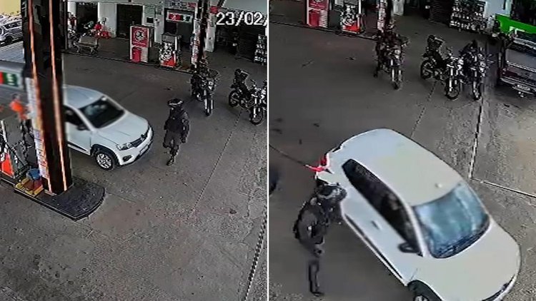 Após perseguição policial, adolescentes são presos com drogas e armas.