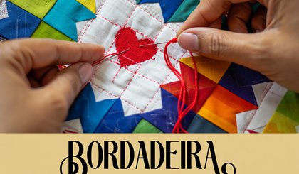 Bordadeira (Foto: Gerado por IA)