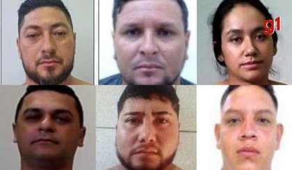 Colombianos são procurados por esquema de agiotagem em estados do Nordeste. (Foto: Divulgação/SSP-PI) Colombianos são procurados por esquema de agiotagem em estados do Nordeste. (Foto: Divulgação/SSP-PI)