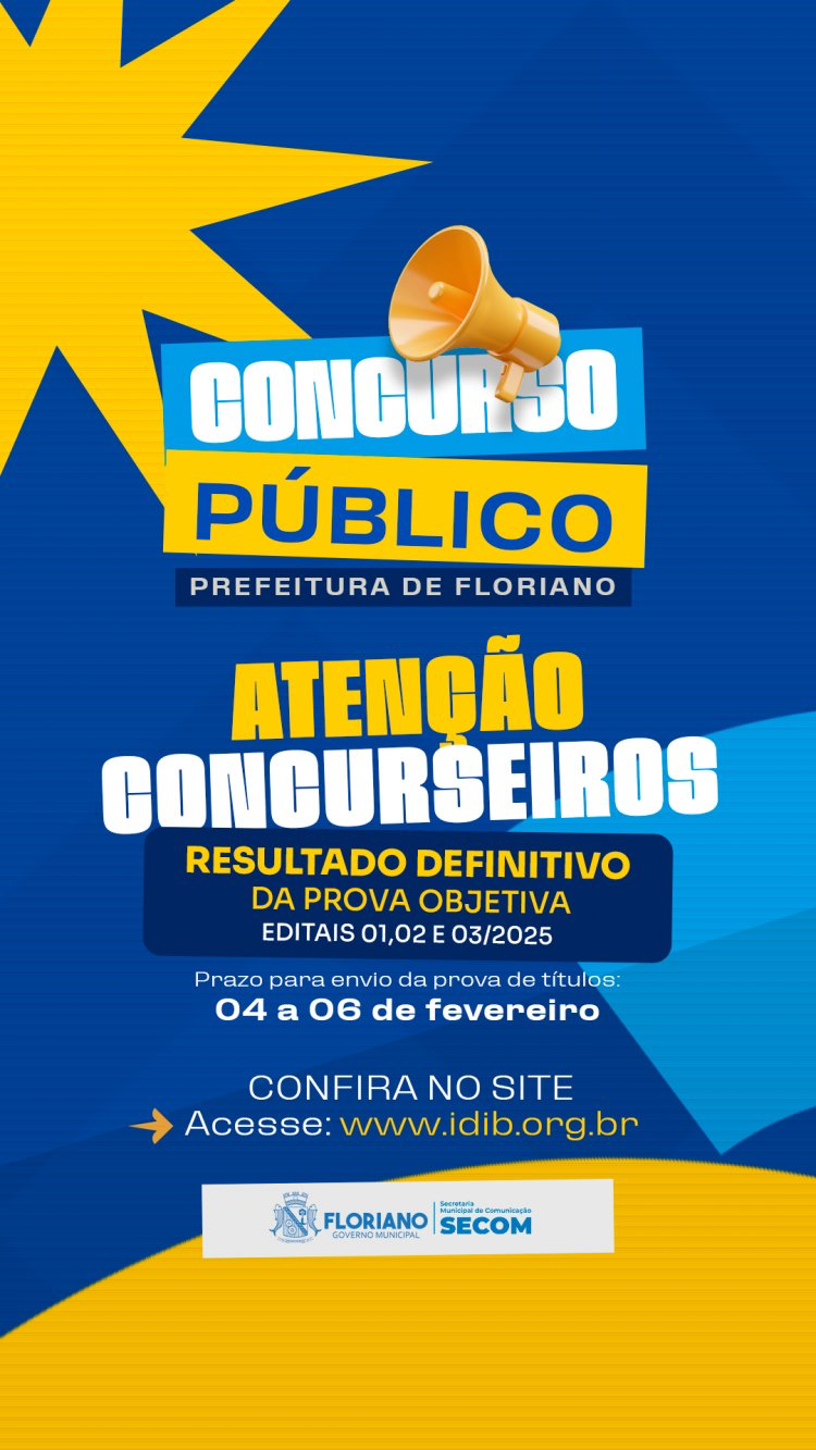 Confira os links ao final da matéria e acesse o seu edital para ver resultados e prazos.