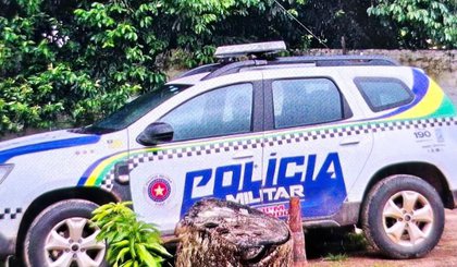 Discussão em bar termina com homem esfaqueado no Piauí. (Foto: Divulgação/Polícia Militar)