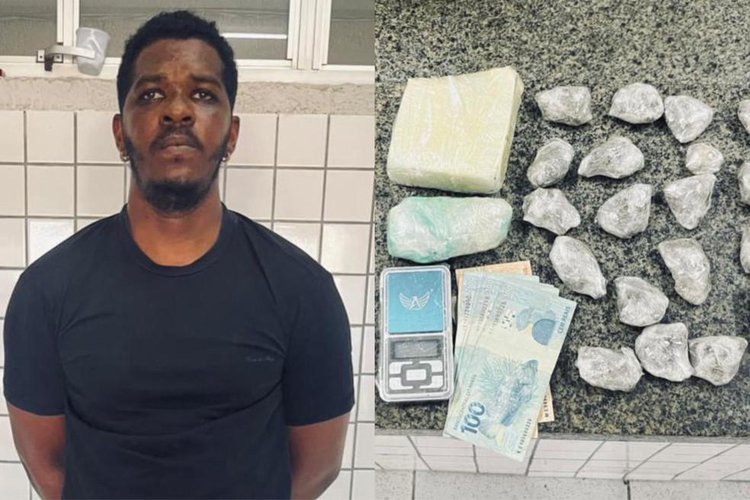 Enfermeiro é preso por roubo e tráfico de drogas durante operação no Piauí.