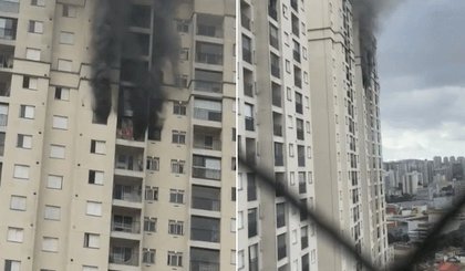 Homem morre em incêndio em prédio de São Bernardo; causas ainda são investigadas. (Foto: Reprodução) Homem morre em incêndio em prédio de São Bernardo; causas ainda são investigadas. (Foto: Reprodução)