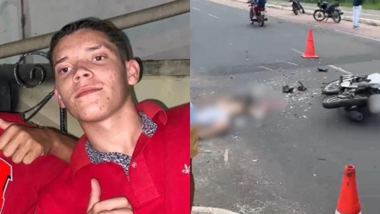 Motociclista dirigindo em alta velocidade colide com picape e morre em Floriano