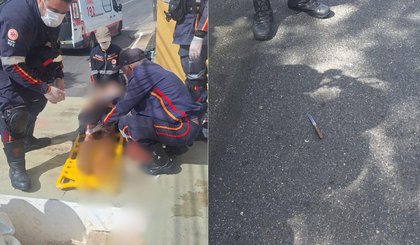 Mulher é presa em flagrante por esfaquear companheiro em Teresina. (Foto: Divulgação/Polícia Militar) Mulher é presa em flagrante por esfaquear companheiro em Teresina. (Foto: Divulgação/Polícia Militar)