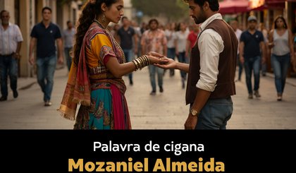 Palavra de cigana (Foto: Gerado por IA)