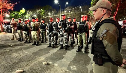 Piauí terá reforço de 2.500 policiais militares durante o Carnaval. (Foto: Divulgação/Polícia Militar) Piauí terá reforço de 2.500 policiais militares durante o Carnaval. (Foto: Divulgação/Polícia Militar)