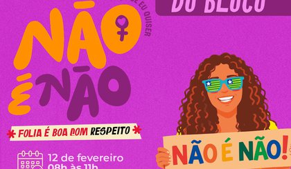 Secretaria das Mulheres lança Bloco “Só Se Eu Quiser! Não é Não!” e abre o Carnaval 2026 na quinta (12). (Foto: Divulgação/Governo do Piauí) Secretaria das Mulheres lança Bloco “Só Se Eu Quiser! Não é Não!” e abre o Carnaval 2026 na quinta (12). (Foto: Divulgação/Governo do Piauí)