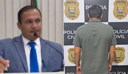 Vereador maranhense é preso suspeito de participação em homicídio por vingança. (Foto: Montagem/g1) Vereador maranhense é preso suspeito de participação em homicídio por vingança. (Foto: Montagem/g1)