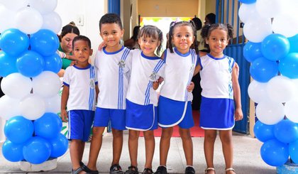 Aula Inaugural marca início do Ano Letivo na rede municipal de ensino de Floriano. (Foto: Divulgação/Prefeitura de Floriano)