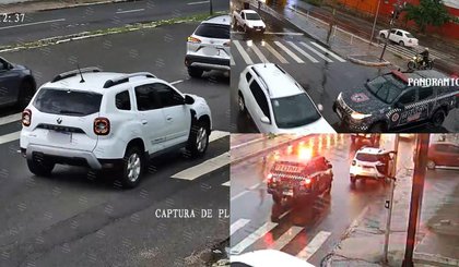 Carro furtado em Teresina é recuperado com ajuda de IA (Foto: Reprodução/SSP-PI) Carro furtado em Teresina é recuperado com ajuda de IA (Foto: Reprodução/SSP-PI)
