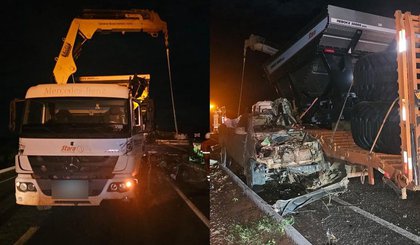Colisão deixa dois mortos e um ferido na Rodovia Transcerrados, no Piauí. (Foto: Divulgação/Polícia Militar) Colisão deixa dois mortos e um ferido na Rodovia Transcerrados, no Piauí. (Foto: Divulgação/Polícia Militar)