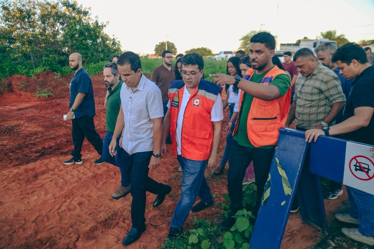 Defesa Civil do Piauí monitora situação da Barragem Barra do Campestre e orienta moradores em Coronel José Dias.