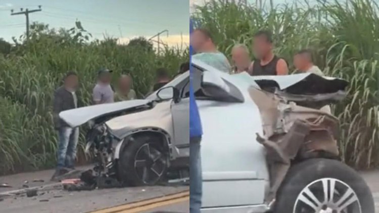 Duas pessoas morrem em acidente de BR-135, perto de Bom Jesus.