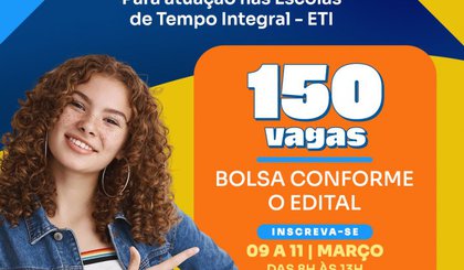 Educação de Floriano lança edital para seleção de monitores que atuarão em escolas de tempo integral. (Foto: Divulgação/Prefeitura de Floriano)