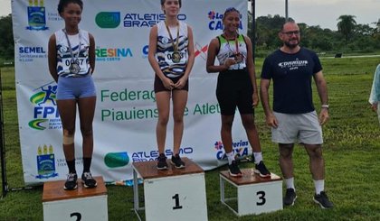 Festival na UFPI marca volta do atletismo no Piauí após 4 anos. (Foto: Divulgação / UFPI)