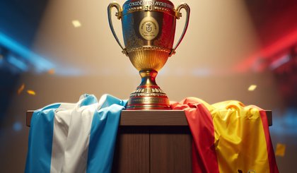 Finalíssima entre Argentina e Espanha. (Foto: Gerado por IA)