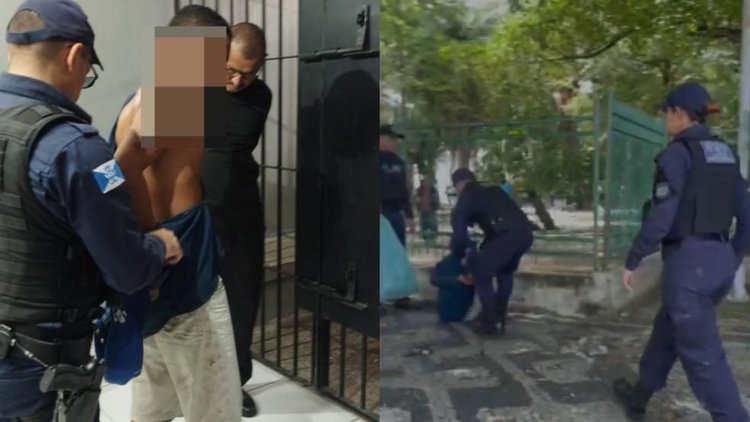 Flanelinha é preso por agressão contra mulher no Centro de Teresina.