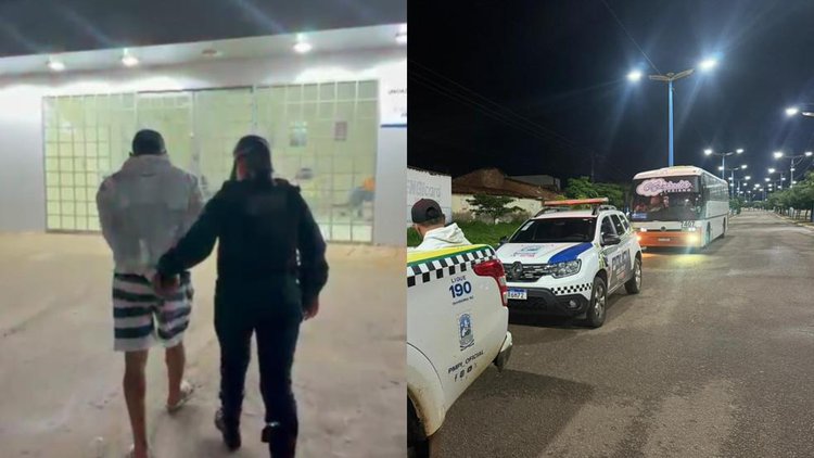 Foragido por estupro de adolescente é preso em ônibus no Piauí.