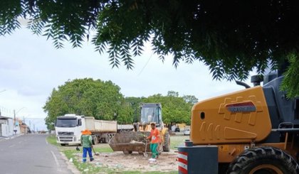 Infraestrutura de Floriano intensifica medidas de prevenção contra alagamentos. (Foto: Divulgação/Prefeitura de Floriano)