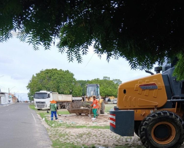 Infraestrutura de Floriano intensifica medidas de prevenção contra alagamentos.