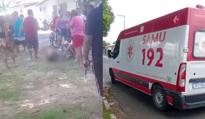 Mulher é esfaqueada durante discussão em Teresina; homem também foi ferido (Foto: Reprodução) Mulher é esfaqueada durante discussão em Teresina; homem também foi ferido (Foto: Reprodução)